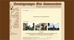 Desktop Screenshot of gutsannenschein.de
