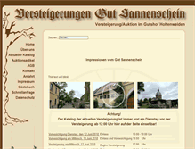 Tablet Screenshot of gutsannenschein.de